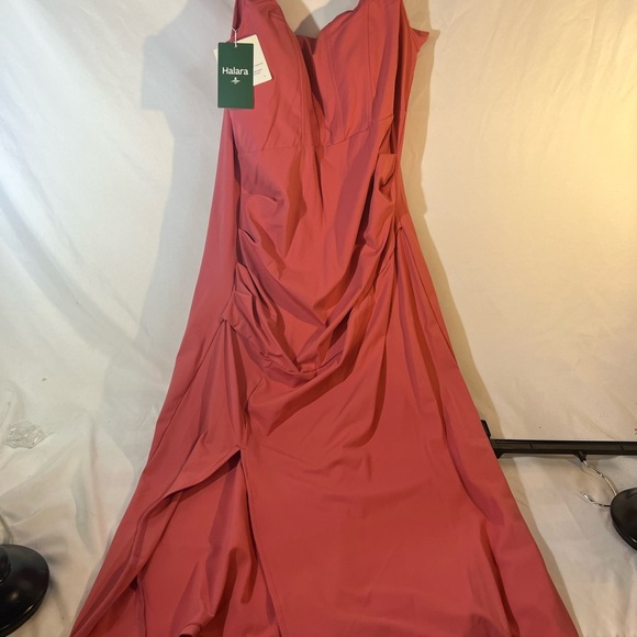 HALARA Dresses & Skirts - HALARA Women's Asymmetrical Coral Dress